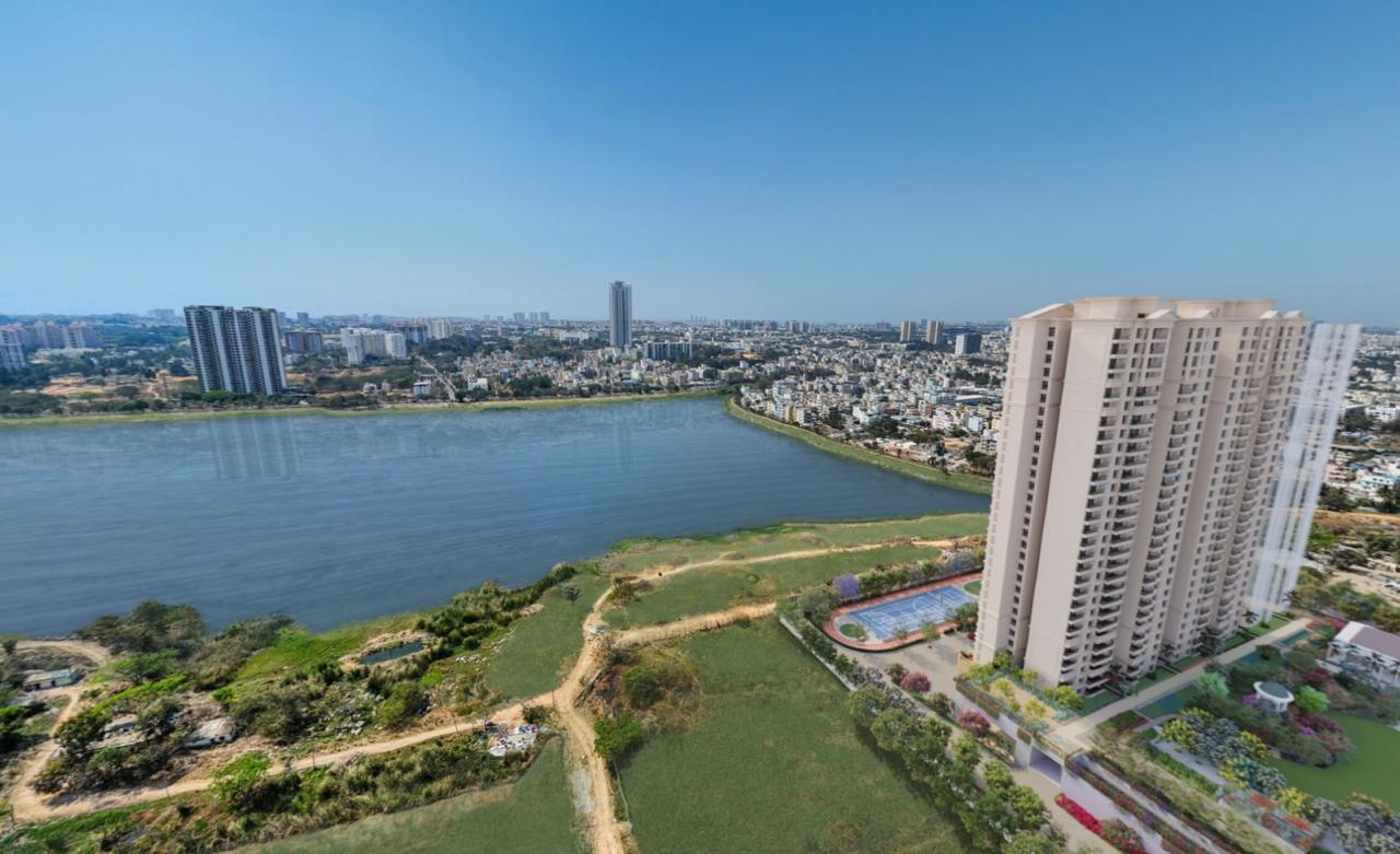 Life at Lodha Azur - Aerial view