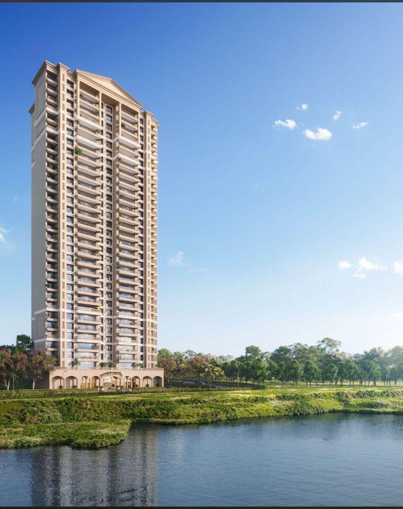 Tranquil lake views from Lodha Azur